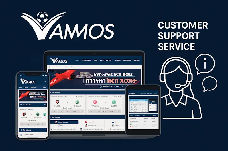 Vamos bet support contact channels